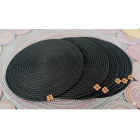 Resim 13 Parça American Servis Supla Seti Siyah Runner Ekmek Sepeti Siyah - Çok Renkli 