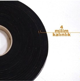 Resim Contacall Kapı Pencere Bandı Kapı Pencere Yalıtım Süngeri Eva 4x25 Mm 