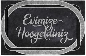 Resim Monnhein Kapı Önü Paspası - Modern ve Şık Kapı Paspası | Ev, Ofis ve Dış Mekân Kullanımı İçin (Elegan Çerçeve) 40x60 