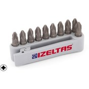 Resim İzeltaş 4825 00 0002 Pz2 Pozidriv Bits Uç Takımı (25mm) 