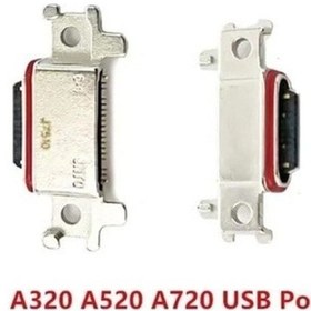 Resim Samsung Uyumlu A320 A3 Usb Şarj Soketi Tekli 