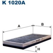 Resim Filtron Fıltre Kabın Karbonlu (PEUGEOT 406 1.6 1.8 95-04) 6447.pg 