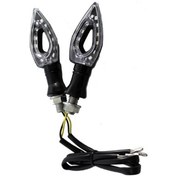 Resim Monero Motosiklet Sinyal Takımı Led Sarı Işık 