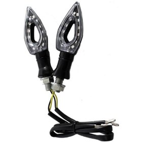 Resim Monero Motosiklet Sinyal Takımı Led Sarı Işık 