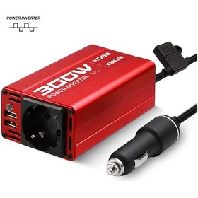 Resim KOBB KBN300 12V/220V 300Watt Modifiye Sinüs Dönüştürücü İnvertör 