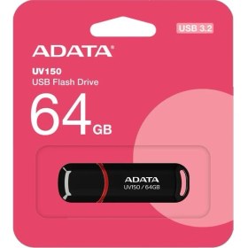 Resim Adata Uv150-64Gb Usb 3.2 Gen1 Black Flash Bellek 