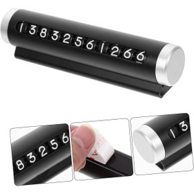 Resim SEKA TARIM Metal Kasa Numara Çevirmeli Araç İçi Telefon Numaratör Parkmatik Araba Numaratör Siyah 
