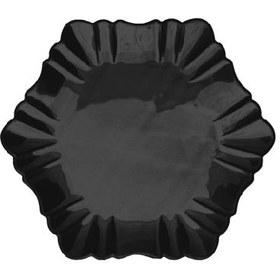 Resim Cloud Dinner Plate-black 