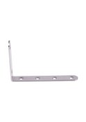 Resim Zcjb 125x75mm L Şekli Paslanmaz Çelik Raf Köşe Desteği Köşebent -118659 