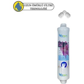 Resim Pws Kapalı Kasa Su Arıtma Cihazlarına Uygun Flt 3626 Sertifikalı 3.aşama Gac Karbon Filtre 