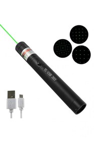 Resim Sorbibilisim Micro Usb Kablo Şarjlı Yeşil Lazer Pointer Yakabilen Lazer Yl-303-usb 5 Km 