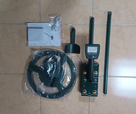 Resim GS-6000 Profesyonel Metal Dedektörü Altın Hazine Bulucu Yeraltı Metal Dedektörü 