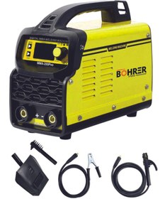 Resim BÖHRER Pro Böhr Dark Yellow Mma 200 Amper Yeni Nesil Dijital Göstergeli Inverter Kaynak Makinesi 