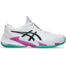 Resim Asics COURT FF 3 CLAY Erkek White/Digital Sakura Tenis Ayakkabısı 1041A371-106 