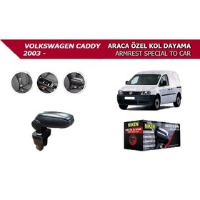 Resim Volkswagen Caddy 2003- Araca Özel Kol Dayama Siyah 
