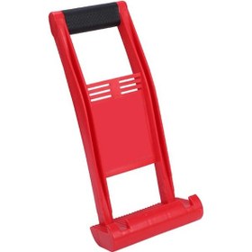 Resim Suntek Kontrplak Ahşap Panel Taşıyıcı El Tutma Kırmızı 