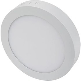 Resim Cata 30 Watt Panel LED Armatür Sıva Üstü Yuvarlak Ct 5273 Günışığı Sarı Işık 3200K Alüminyum Kasa 