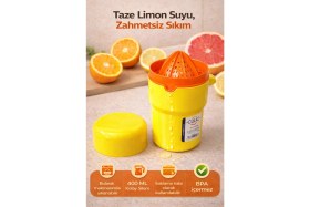 Resim Culiq Çok Amaçlı Limon Sıkacağı ve Meyve Ezici – Püre Yapabilen – Saklama Kaplı – 400 ml 