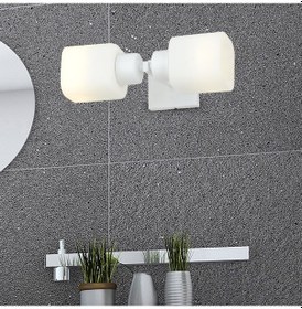 Resim Armin 2li Beyaz Banyo Aplik Beyaz 