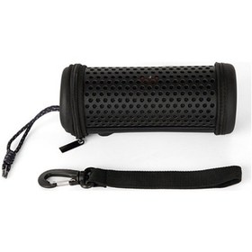 Resim Teltree Jbl Flip4 İçin Taşınabilir Sert Korumalı Kılıf - Eva+pu Deri Içerikli Ses Geçirgenli Özelliği İle Bluetooth Hoparlör Çantası 