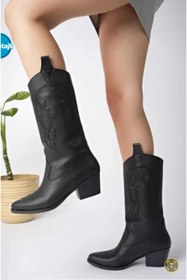 Resim Genel Markalar KADIN KOVBOY ÇİZME NAKIŞLI 