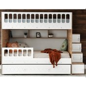 Resim Kardelen Mdf Çelik Profilli Yavrulu Ranza Bc M2 