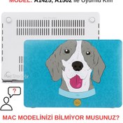 Resim Mcstorey Macbook Pro Kılıf 13 Inç Dog01 (ESKİ HDMI'LI MODEL 2012-2015) A1425 A1502 Ile Uyumlu 