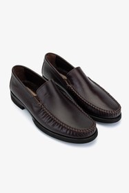 Resim Valmenti Erkek Hakiki Deri Kahverengi Loafer Ayakkabı 1008 Val-2829 Erk Ayk Y25 Kahve Bfl 