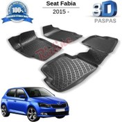 Resim Skoda Fabia 3D Havuzlu Paspas 2015- 