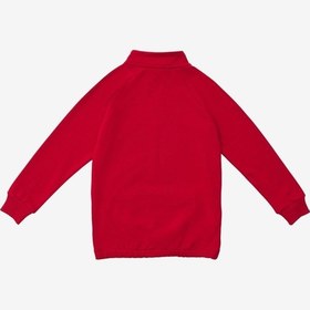 Resim United Colors Of Benetton Erkek Çocuk Kırmızı Sweatshirt Kırmızıı 