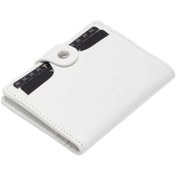 Resim Beyaz Deri Unisex Kredi Kartlık - S1KK00001653-D10 