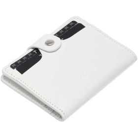 Resim Beyaz Deri Unisex Kredi Kartlık - S1KK00001653-D10 