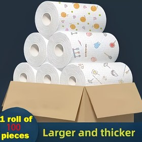 Resim 1 Rulo Noel Temalı Mutfak Havlusu - Emici, Yağa Dayanıklı, Kalın ve Sağlam Kuru/İslak Kullanım İçin - Ağaçlar, Hediyeler ve Çoraplarla Şenlikli Tatil Dekoru - Dispenser Uyumlu Tasarım, Noel Mutfak Havluları, Ev Temizliği, Mevsim Dekorasyonu, Emici Malzeme, Ev Gereçleri 