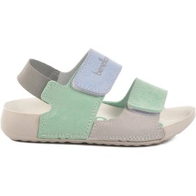 Resim United Colors Of Benetton Yeşil Cırtlı Kız Çocuk Sandalet BN-1422 P 