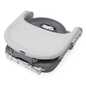 Resim Chicco Pocket Snack Yükseltici Mama Sandalyesi Dark Grey - Gri / +6 Ay 
