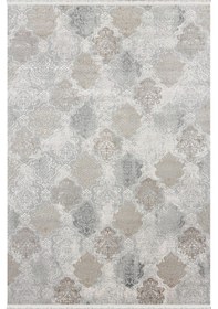 Resim Woolen Halı Rustik Akrilik Halı 3211 Bej Renkli 