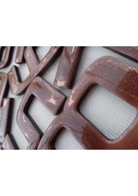 Resim 12Cm Bakır Eskitme Kapı Daire Villa Bina Birim Numarası No:9 
