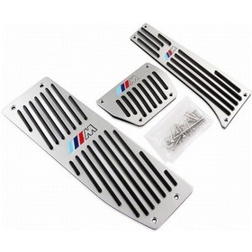 Resim Autogp Bmw E60 Pedal Seti Takımı Otomotik 3 Parça ///m Logolu Vidalı Agp-pdl-m-227 