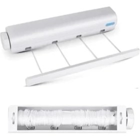 Resim Aspata Store Buğz Pratik Çamaşır Kurutma Portatif Yeni Nesil Çek As Kolay Askılık 4 Ipli Çamaşır Askılığı 