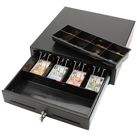 Resim Olympia LD 410AT 8 Bozuk Para 4 Kağıt Para Bölmeli Easy Push Metal Para Çekmecesi 
