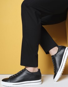 Resim Derimod Erkek Siyah Bağcıklı Deri Sneaker 25SFD650618 