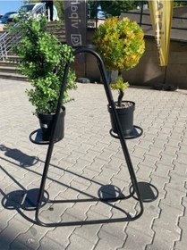 Resim Safir Serisi - 5'li Metal Portatif Çiçeklikleri - Çiçek Standı 0,12 L 