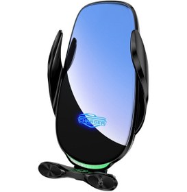 Resim Butu A3 15w Araç Kablosuz Şarj Cihazı Siyah 