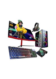 Resim DMC N04X i7-4770 16 GB 500 GB HDD + 256 GB SSD 4 GB R7240 24" Masaüstü Oyuncu Bilgisayarı 