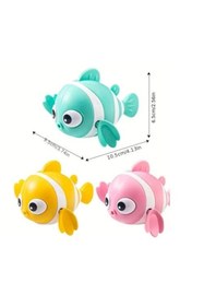 Resim baytoptan Kurmalı Balık Bebek Banyo Oyuncağı 