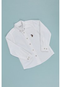 Resim U.S. Polo Assn. U.s. Polo Assn. Erkek Çocuk Beyaz Gömlek Basic 50320232-vr013 