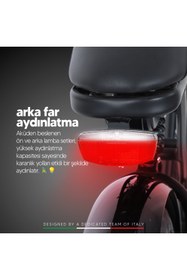 Resim Stradacycles E-lupo Hidrolik Disk 20 Jant Çift Amortisörlü Fatbike Elektrikli Bisiklet 