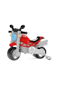Resim Güvenilir Çocuk Motorsikleti - İtme Ve Yarışma İçin Tasarlanmış Model Açık Füme - Füme - Kahverengi 