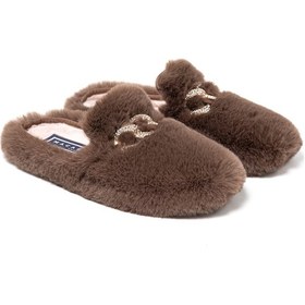 Resim Anaıs14 Taupe Terlik/ Panduf Ev Kadın Anaıs14-mk Macarena Groseto Pelo Jorge Anaıs14 Taupe 