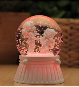 Resim Melek Işıklı Kar Küresi 